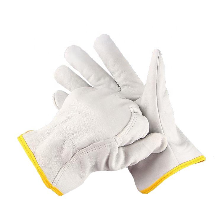 The best price quality extended cowhide welded heat resistant and high temperature safety gloves