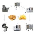 CE Standard Small Scale Fresh Potato Chips Factory Making Machines Production Line