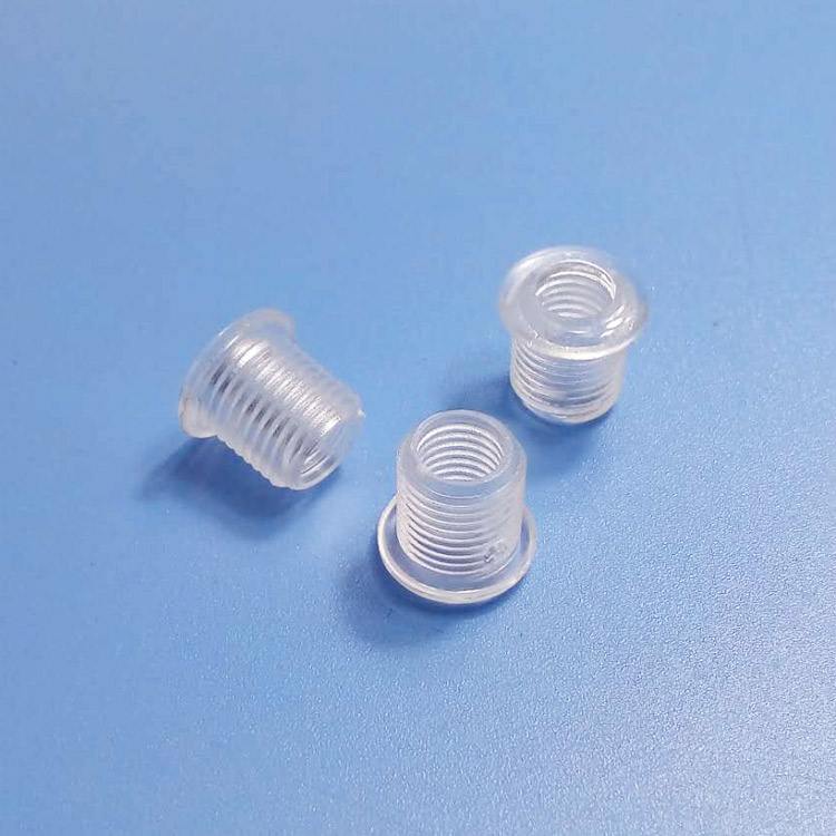 Longsan M12 plastic hollow screw transparent PC plastic screw