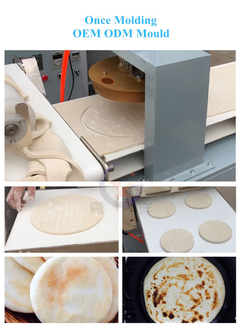 Pizza crust machine/pizza base making machine  with CE certification