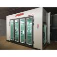 Water paint based spray booth,car painting room for sale