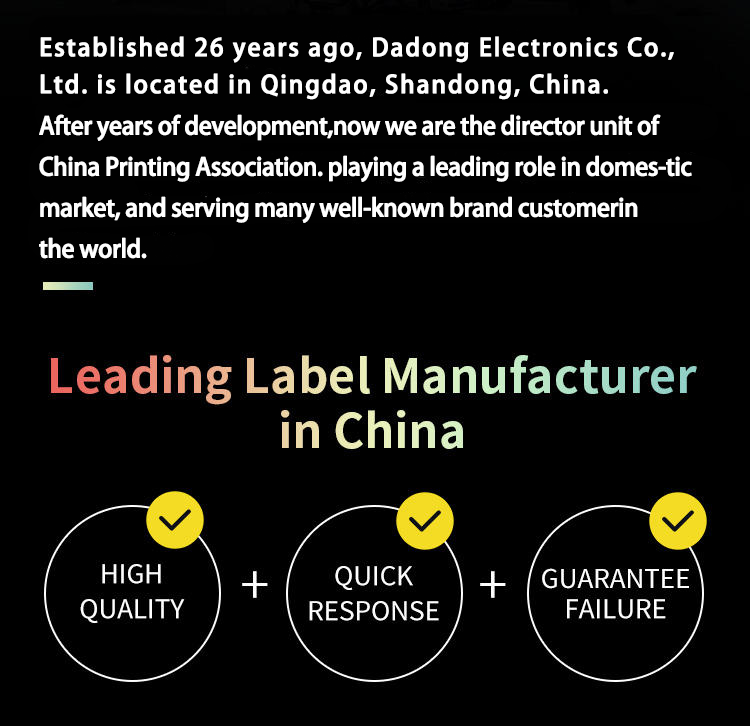 Manufacturer customized high-quality acrylic material Lenovo nameplate adhesive sticker