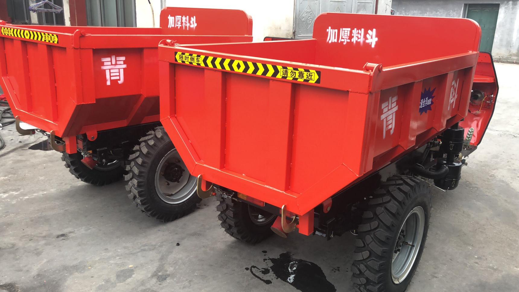 heavy loading capacity cargo wide tyres strong climbing ability automatic dump  monocycle
