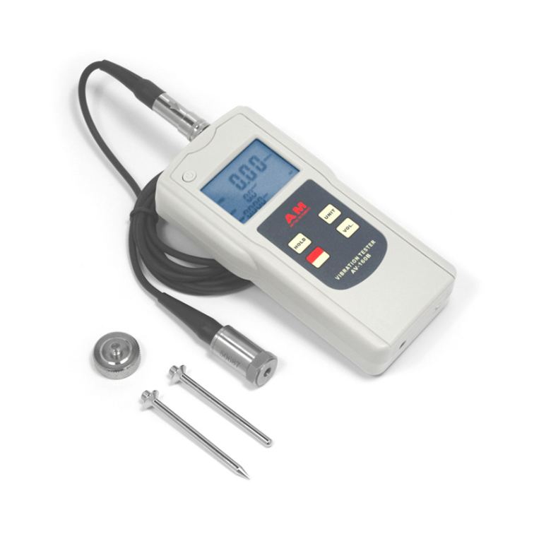 Vibration Meter Price AV-160B Digital Analyzer Vibrometer  with Acceleration Velocity Displacement Tester
