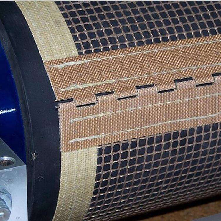 PTFE conveyor belt mesh Sealing belts PTFE coated Kevlar seamless