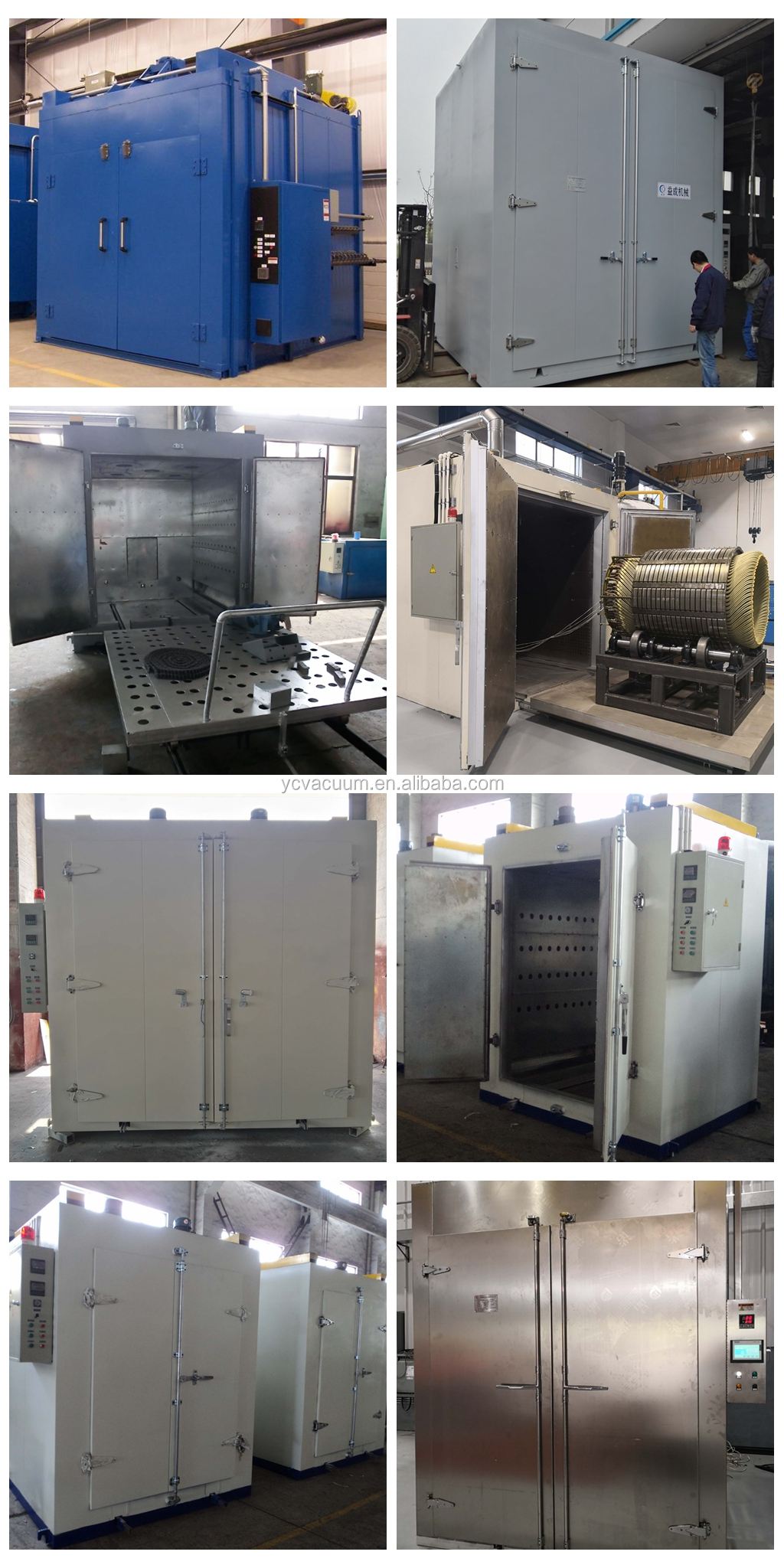 Curing oven for transformer windings