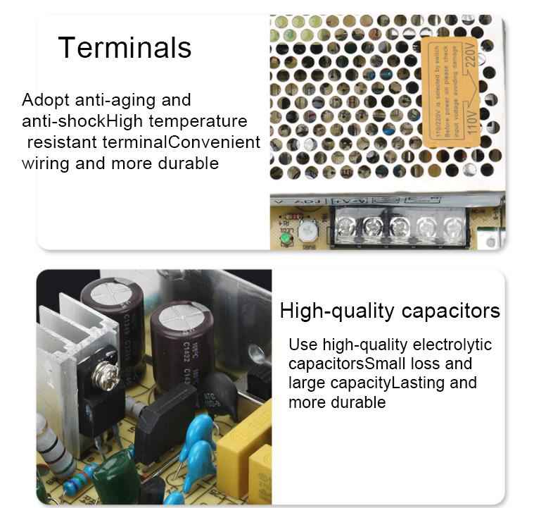 High-quality supplier design novel and excellent conductivity S-25-12 multi-channel switching power supply