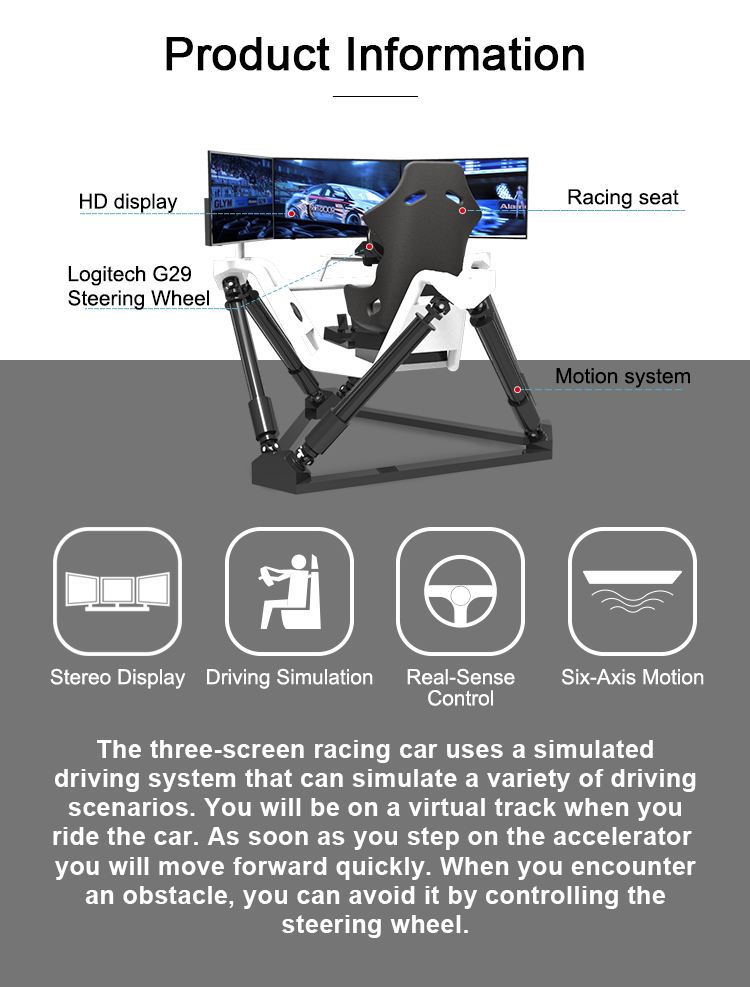 Hydraulic racing simulator race game driving simulator price arcade game machine free car racing games car video