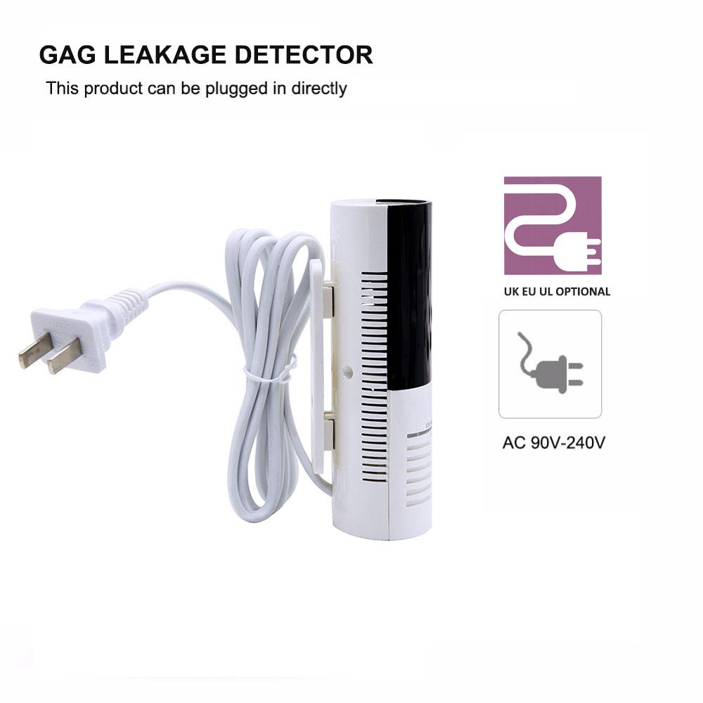New design AC powered household  leakage  alarm voice gas detector Lpg ch4 gas detector