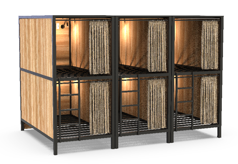 vertical capsule hotel pod bunk beds capsule beds hostel for express hotel, AirBnB,short time suit