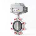 Lugged 3 4 6 8 Inch EPDM Seated Marine Valve SS304 CF8 Lug Type Electric Actuated Stainless Steel Butterfly Valve Price