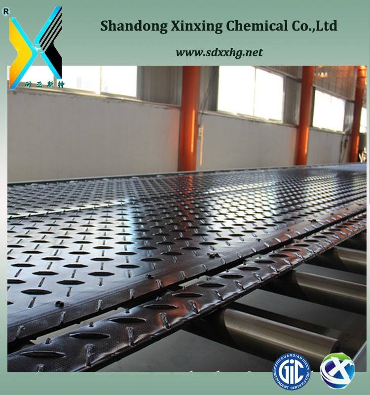 Ground Protection Mats and Pathways/plastic tear drop plate/composite crane mats