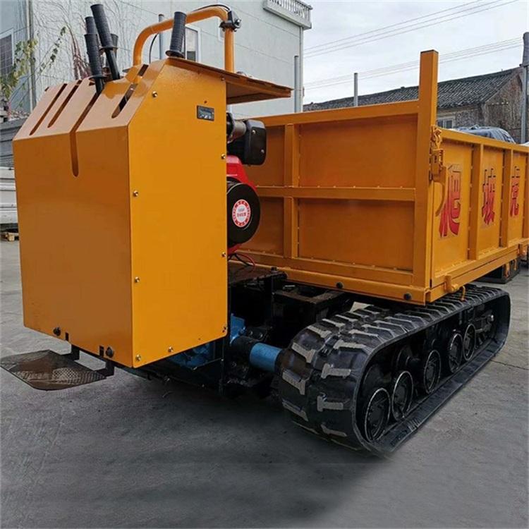 Aolai Machinery Production Mini Crawler Dumper Track 3 Tons Crawler Transporter Dumper Trucks Rubber Hydraulic Dump Diesel 178