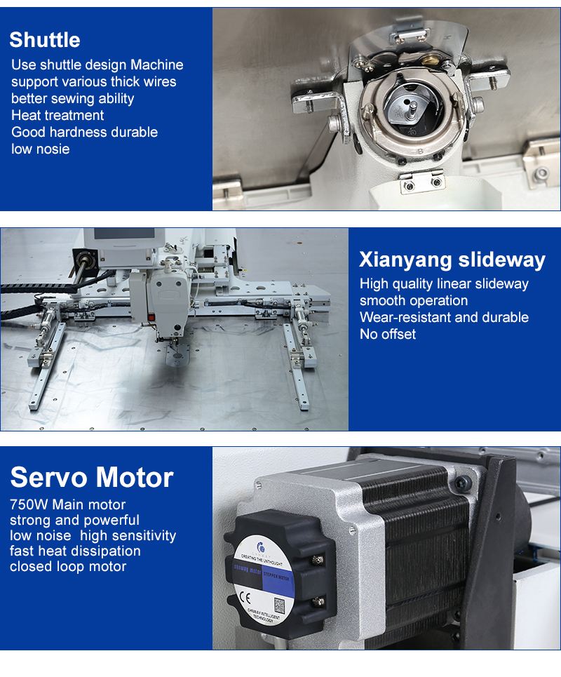 Custom XC-6040G Bro Type CNC Program Industrial Pattern Sewing Machine Manufacturer