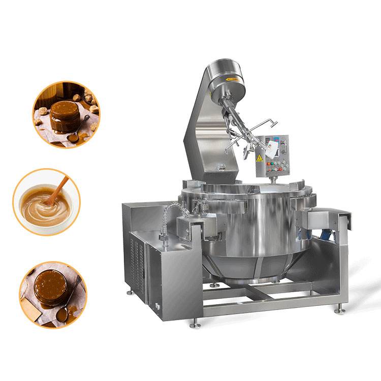 CE Approved Automatic Big Capacity Tilting Steam Jacketed Kettle For Filling