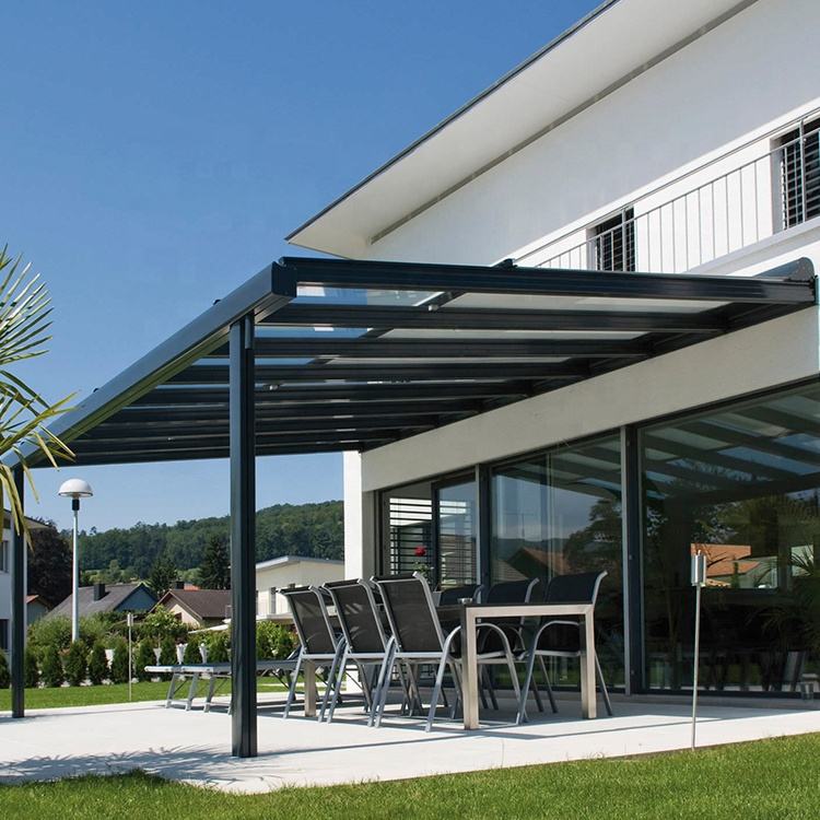 Sunroom Roof House Aluminum Pergola Vertical Awnings