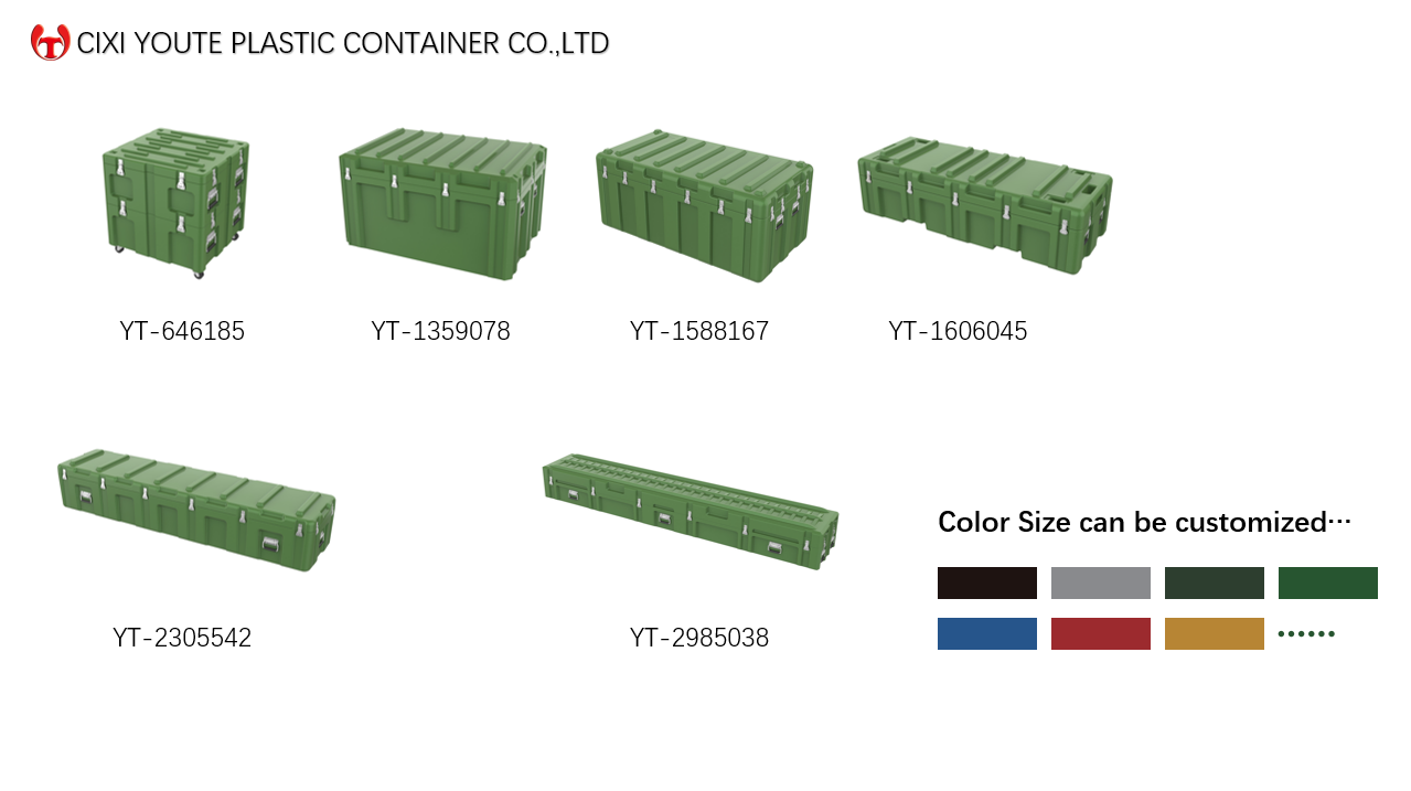 Large capacity tool case with cheap factory price military case outdoor use hard bullet box