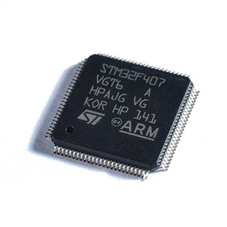 Embedded Microcontrollers IC chips STM32F407VGT6 MCU 32BIT 1MB FLASH Package 100LQFP Surface Mount IC chips STM32F407VGT6