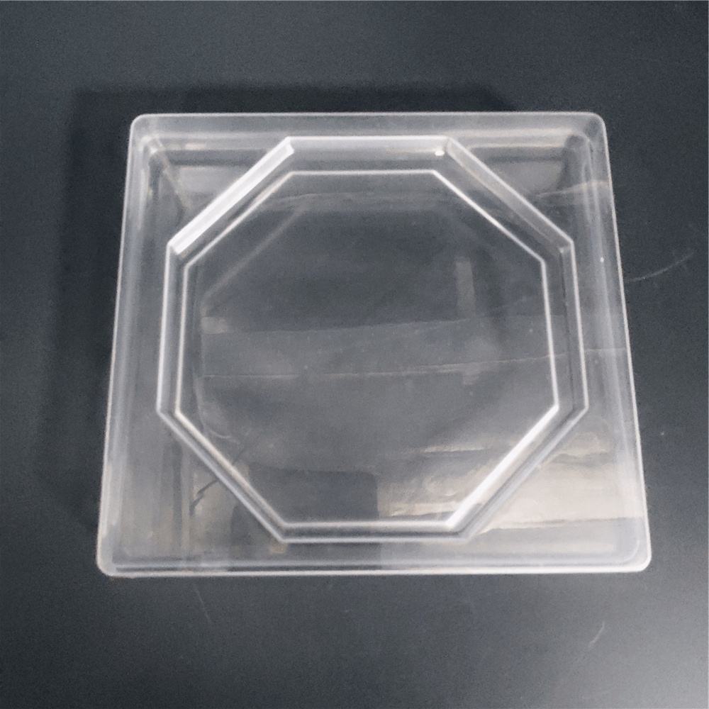 Luxury Customized 2 Pieces PET Clamshell Plastic Mini Box Clear Mini Plastic Storage Box For Health Care Products