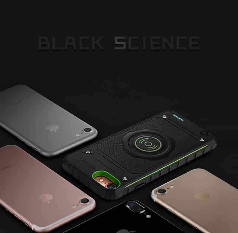 3100mah Qi External Back Clip Battery Charger Case Cover Power Bank For Apple iPhone 6/7