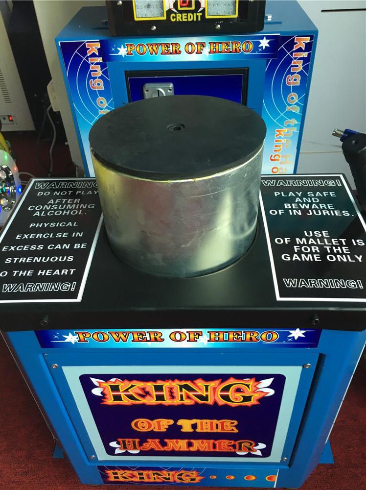King Of The Hammer Arcade Hitting Game Machine  Lottery Game Machine