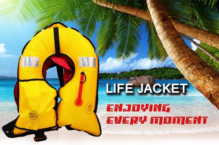 Factory Supplier Chaleco Salvavidas Automatic or Manual Inflatable Life Jacket Gilet de Sauvetage