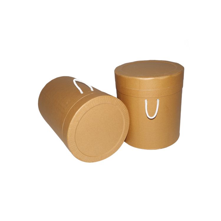 Animal oil fat packing carton 280 grams kraft paper rope lift paper drum