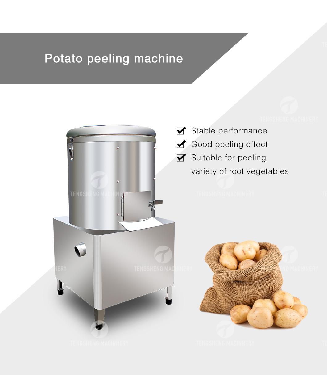 Industrial cassava/sweet potatoes washing and peeling machine