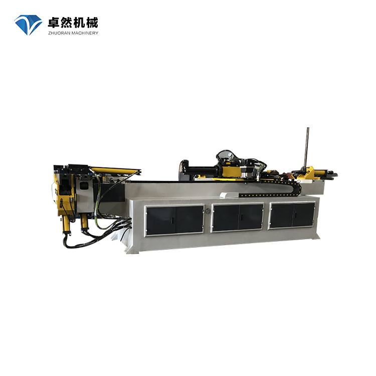 ZhuoRan DW89CNC-2A-1S automatic stainless steel exhaust square tubing tube bender pipe bending machine