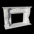 Factory Natural Stone Mantle Fireplace Mantel Electric Fireplaces