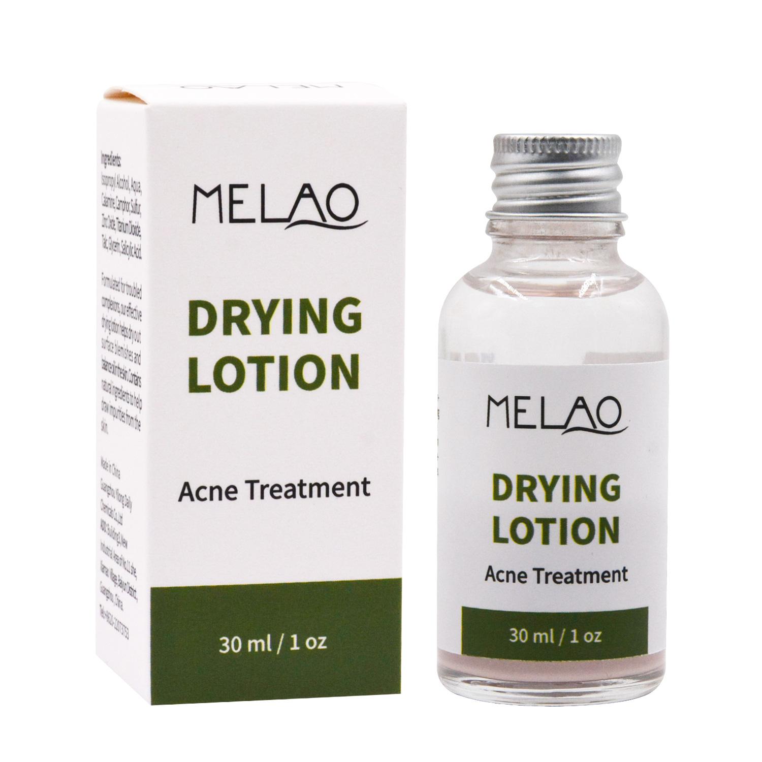 MELAO Private Label Anti Acne Moisturizing Drying Lotion For Dry Ance Skin