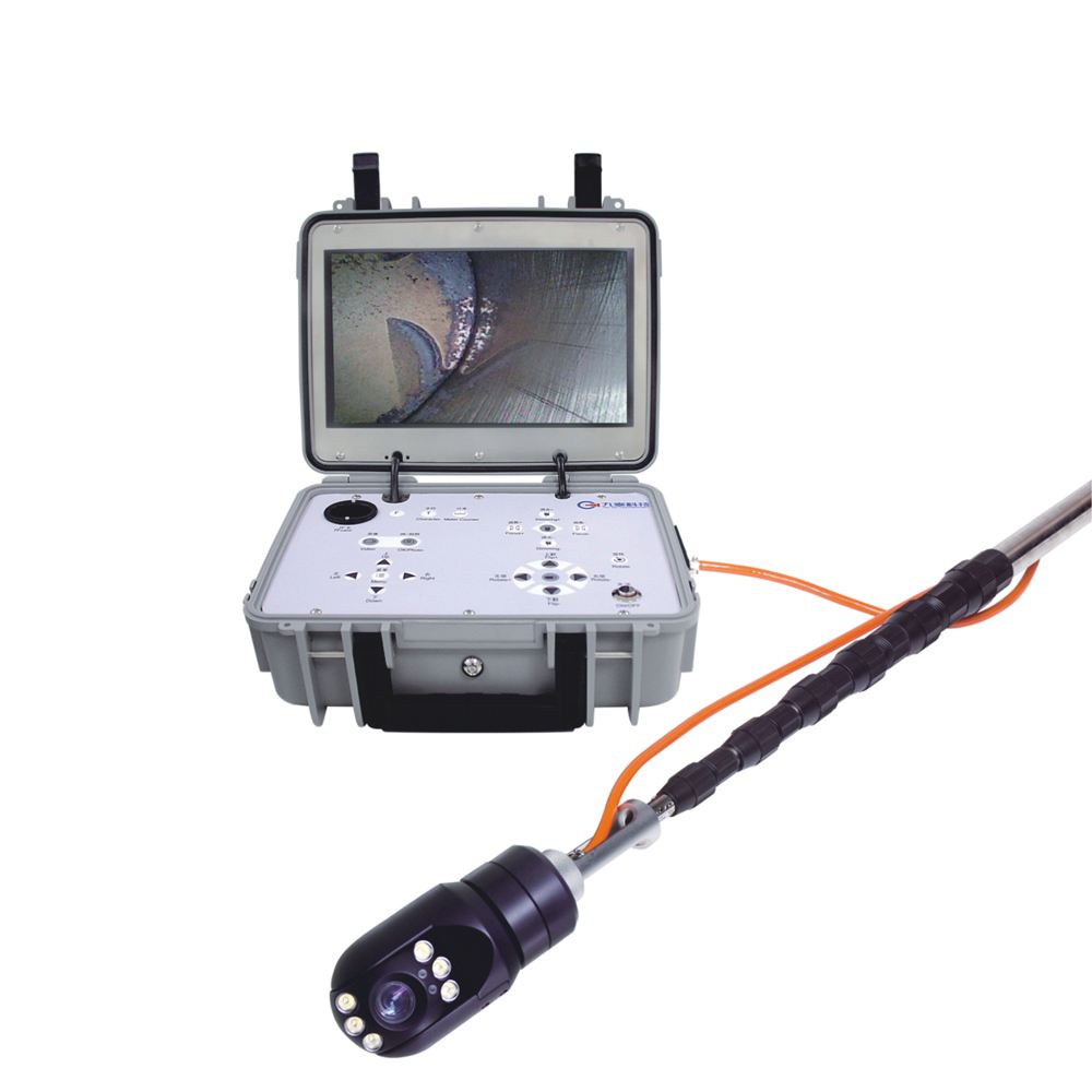 Weld Pipe Inspection Robot Camera Oil Pipeline Surveillance