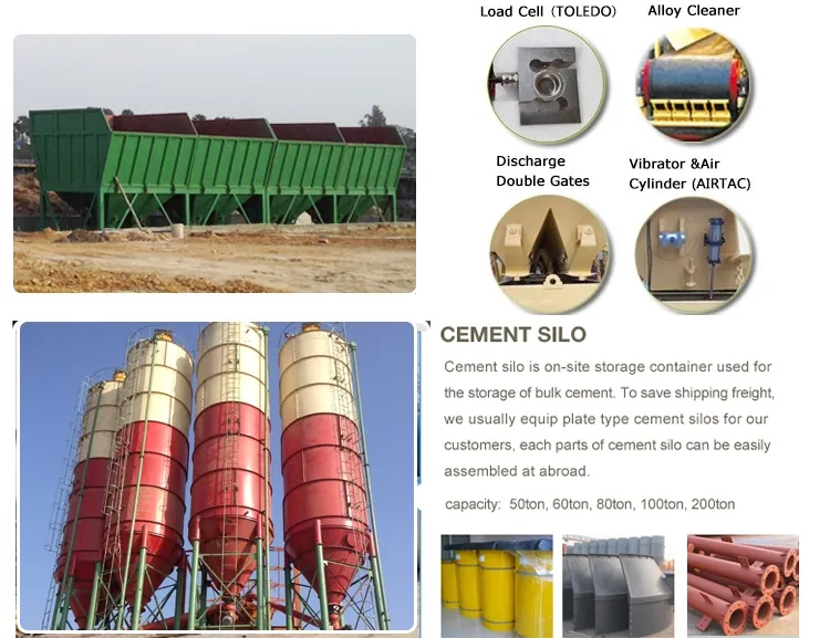 Commercial concrete batching plant hzs50 stationary concrete batching plant mixer js 1000 batching plant