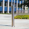 Traffic Roadway Post Bollards Safety Stainless Steel hvm Fixed Street 168 Fix Bollard  Flatraks