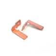 CNC hydraulic customized turning T2 copper connection strap for stamping parts