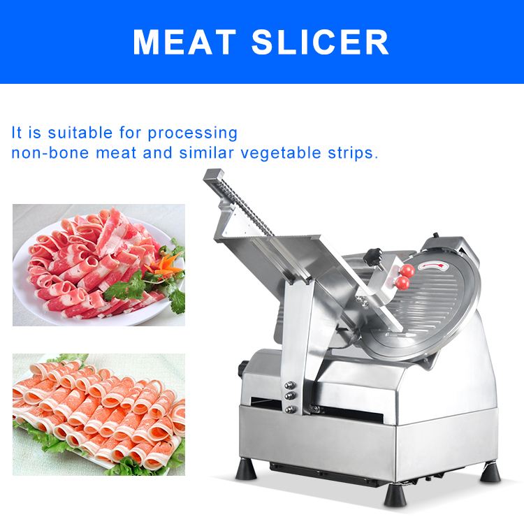 2019 new designed table top blade diameter mini meat slicer restaurant