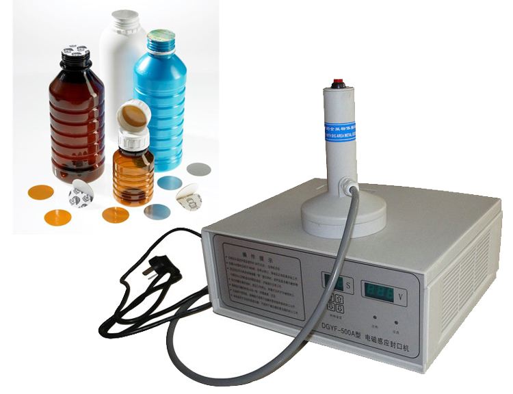 Handheld Manual Portable Electromagnetic Induction Sealing Machine for PP/PVC/PET/PE/glass bottles