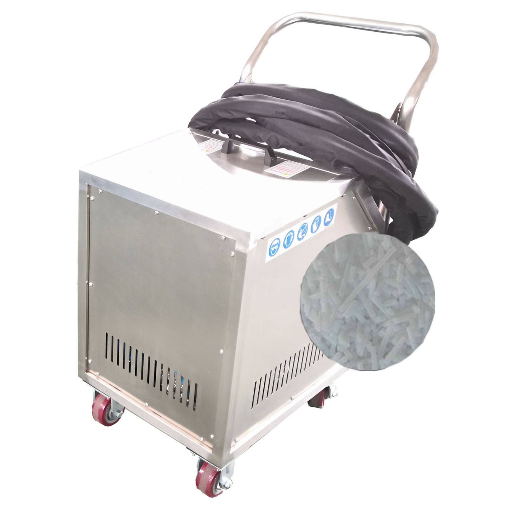 Decontamination of Accessories Printing Heavy Industry Mold Maintenance Dry Ice Blasting Machine