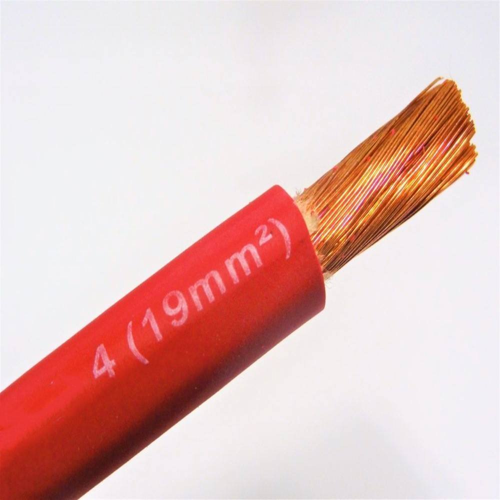 Pvc Or Polychloroprene Rubber Insulation 1/0 2/0 Welding Cable