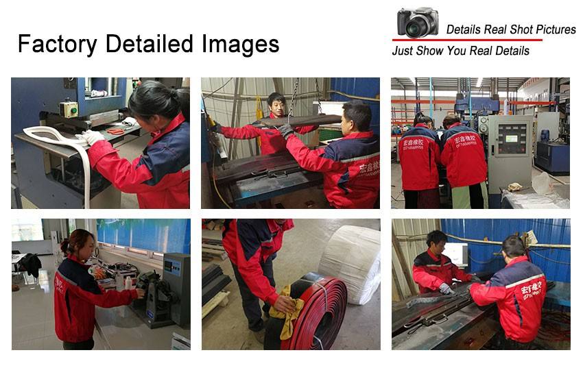 Heavy duty segment type Material handling parts conveyor cleaning system polyurethane conveyor belt scraper return belt sweeper