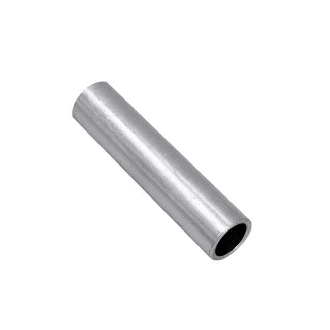 Anodized aluminium diamond knurled tube