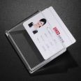 Acrylic Transparent Double Side Clear Nurse Business ID Card Holder