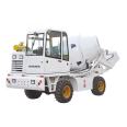 cement concrete mixer truck 1CBM with self loading hopper