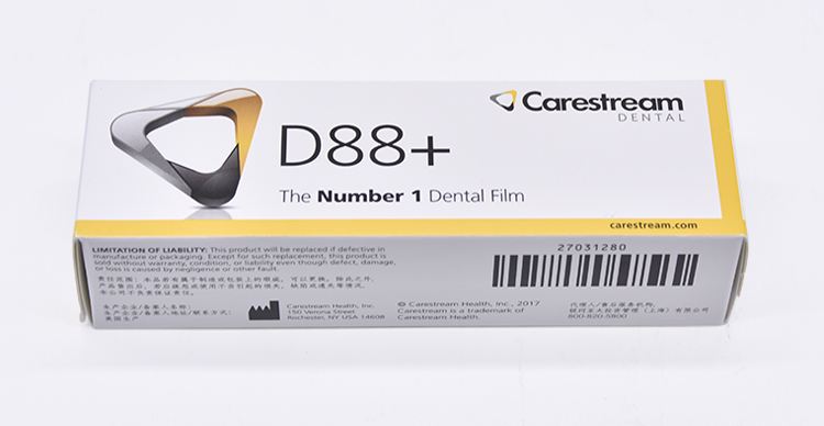 D88+ Carestream D speed E speed dental x ray film
