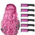 Temporary Hair Chalk Hair Dye Red Color Bright Colors Quick Effective Hair Dye Comb For Men Women Girls Kids