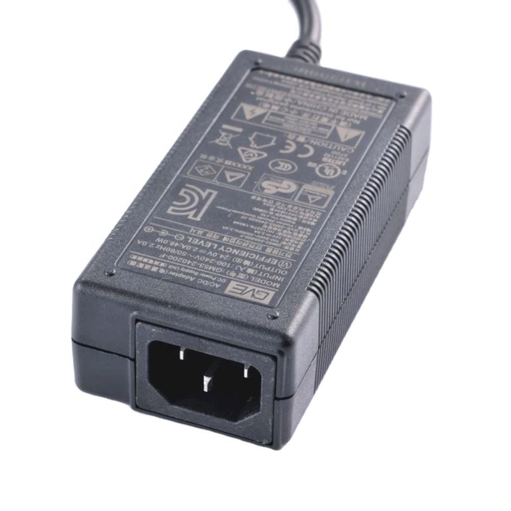 Desktop power adapter 60W 24V 5A 24V 2.75A AC DC  adapter UL CE GS SAA KC KCC PSE certified