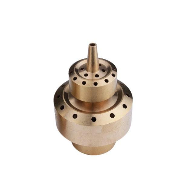 swimming pool brass and stainless steel jet fountain nozzle
