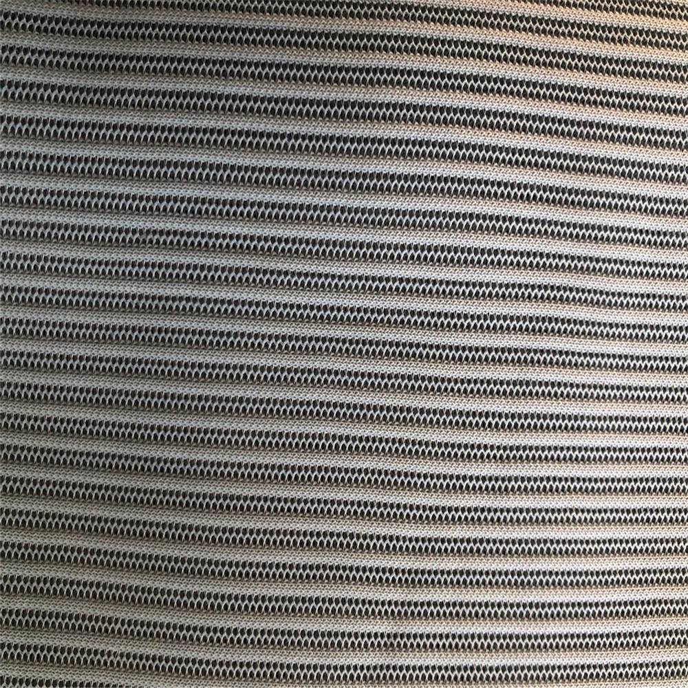 HH-032 SOFT 200gsm 100% Polyester Honeycomb 3d Spacer Air Mesh Fabric stripe spacer fabric