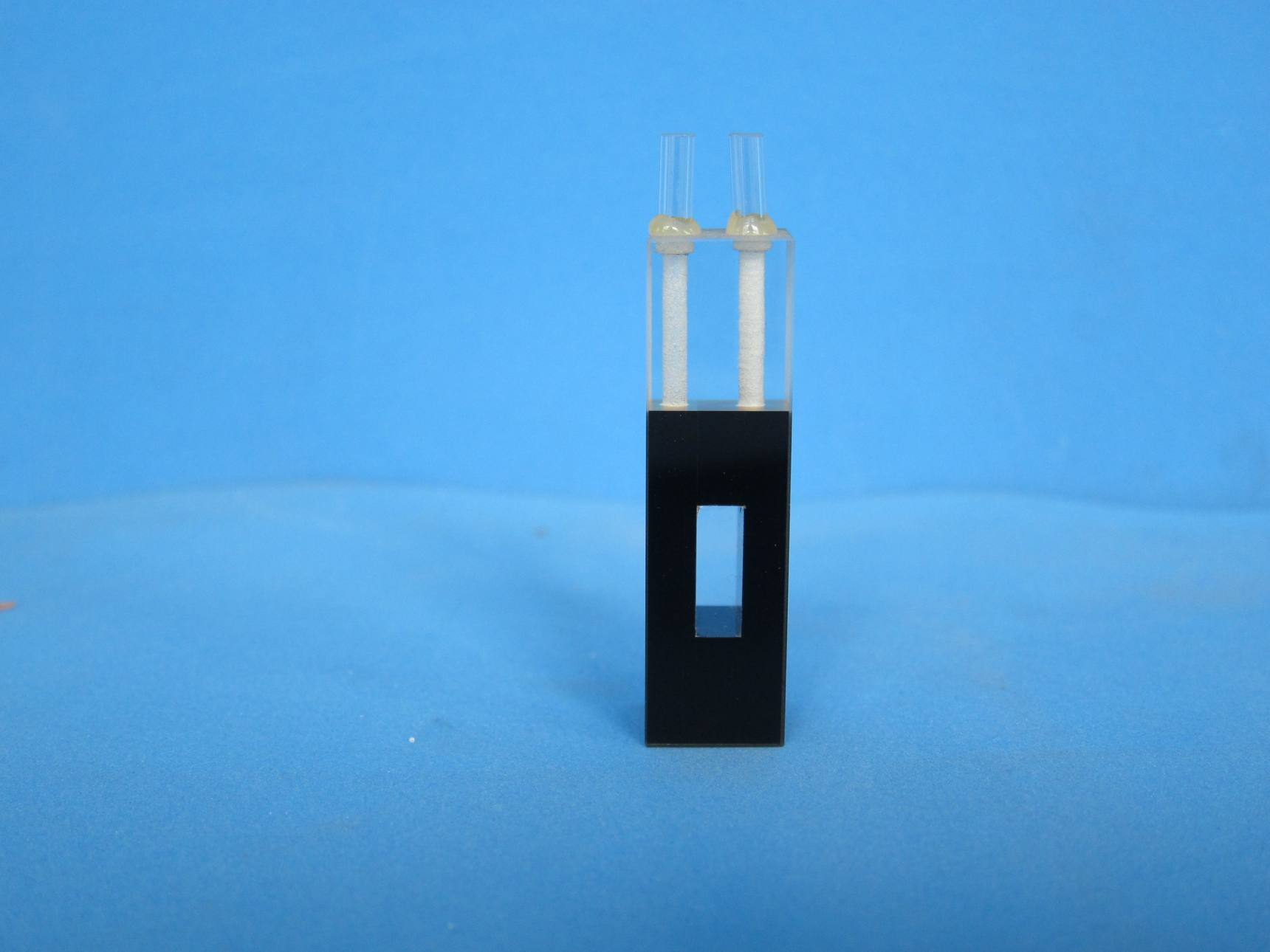 UV Spectrophotometer Glass Cuvette Black Cuvette Flow Cell