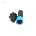 Waterproof 2pin panel mount connector  M12 2 3 4 5 6 7 8pin sealed wire automotive electrical  connector